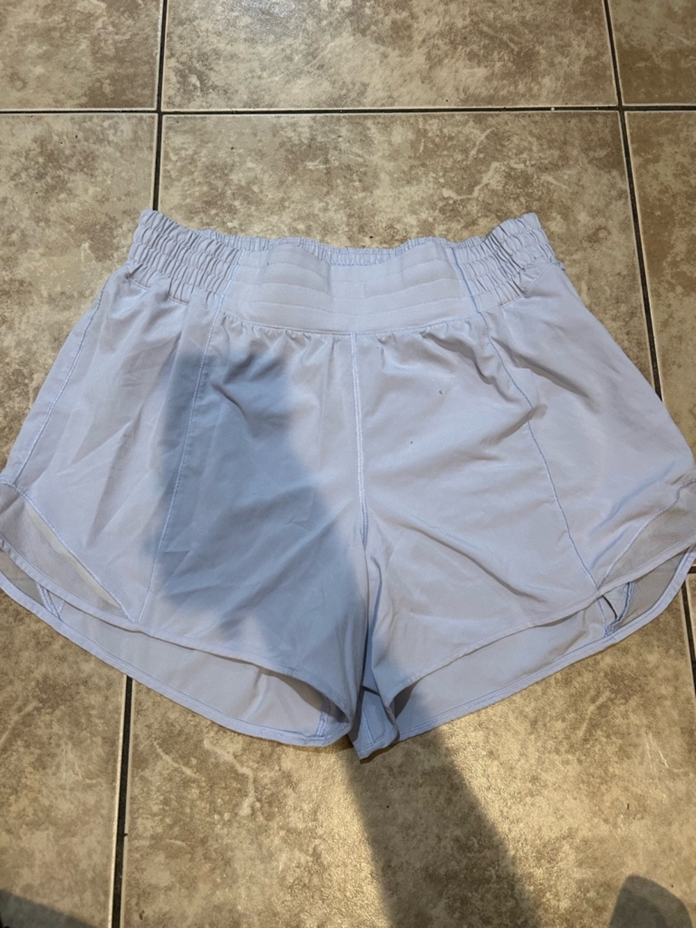 lululemon athletica Light Blue Women's Athletic Shorts